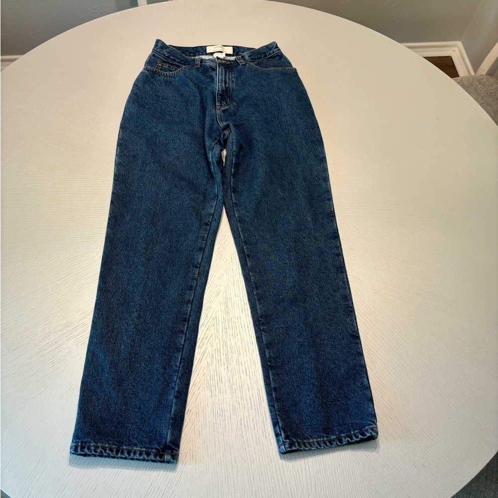L.L.Bean Double L Relaxed Fit Flannel Lined Jeans Women’s Size 6 Regular